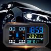 Car Universal Solar Tire Pressure Monitoring System USB Rechargeable High Accuracy TPMS