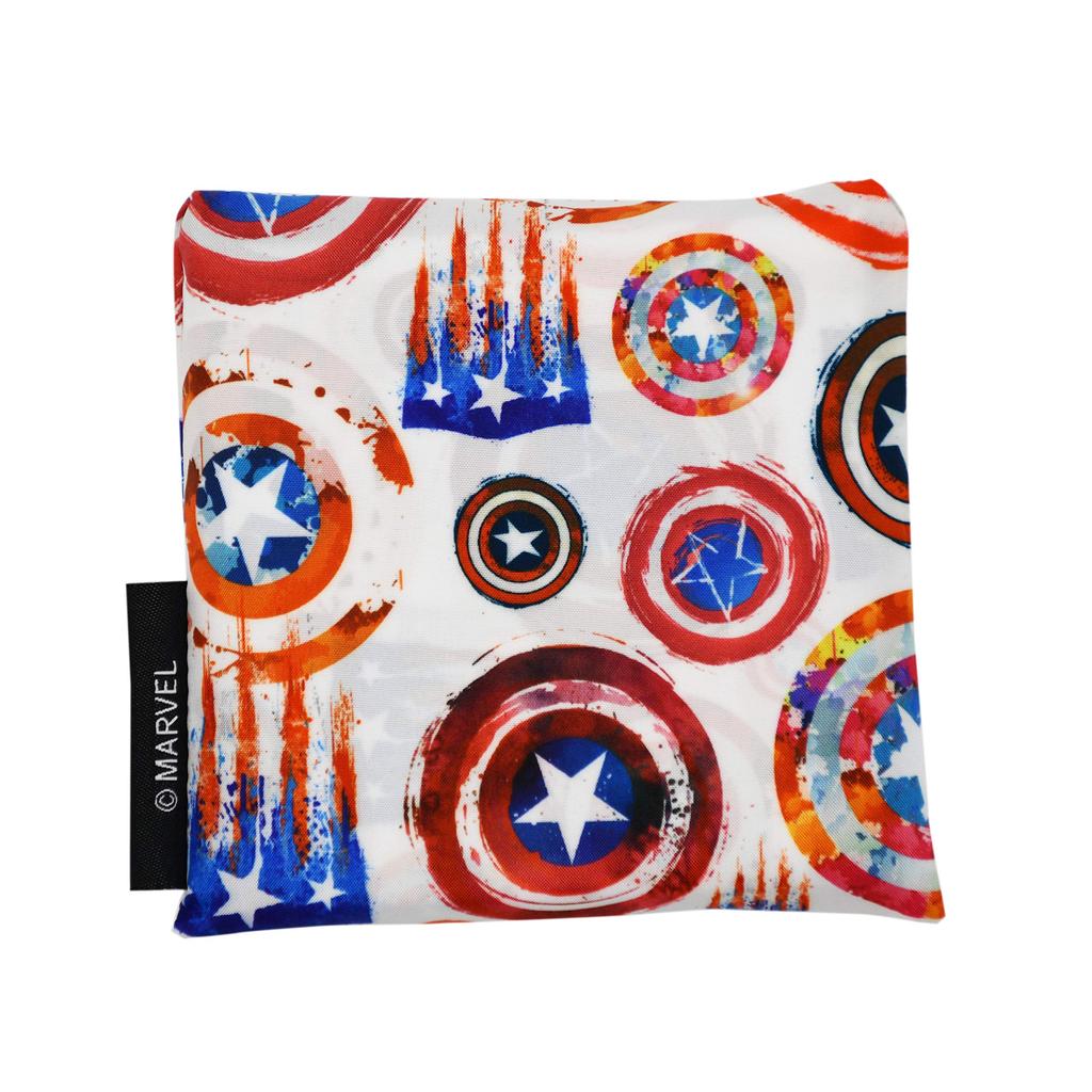 Marushin Eco Marvel Shuffle Made with Recycled x W40 x D20cm 12 x 2505033000 Bag, Icon, Polyester, H63.5 (Folded 12cm), 66g,