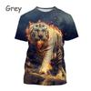 Summer Short Sleeve Crew Neck T Shirts For Men Full Printed Dragonfly Graphic New In Top Tees Streetwear Mens Large Size Tshirts