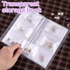 84Gird Anti-oxidation Jewelry Storage Albums Desktop Drawer Organizer Transparent Necklace Bracelet Ring Book Holder Jewelry Bag