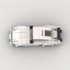 196pcs White City Car Vehicle Racing Car Brick, Racing Super Tech Car Model, Creative Educational Toy