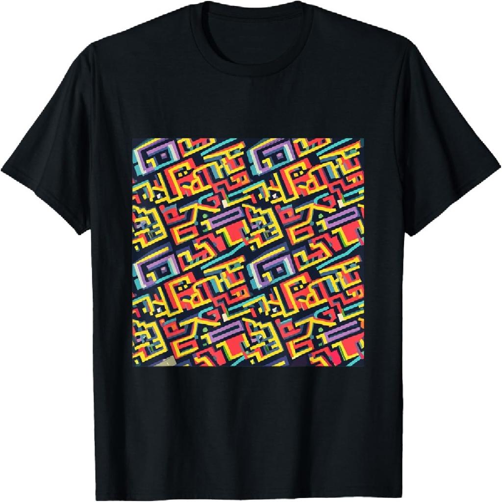 with Pop Art style T-Shirt