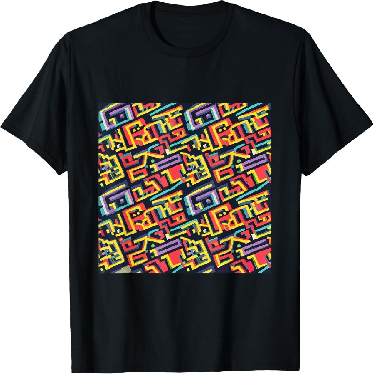 with Pop Art style T-Shirt XXXXXL разноцветный