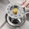 Stainless Steel Sink Leak Stopper Anti Odor Kitchen Anti-Clogging New Kitchen Sink Drain Strainer