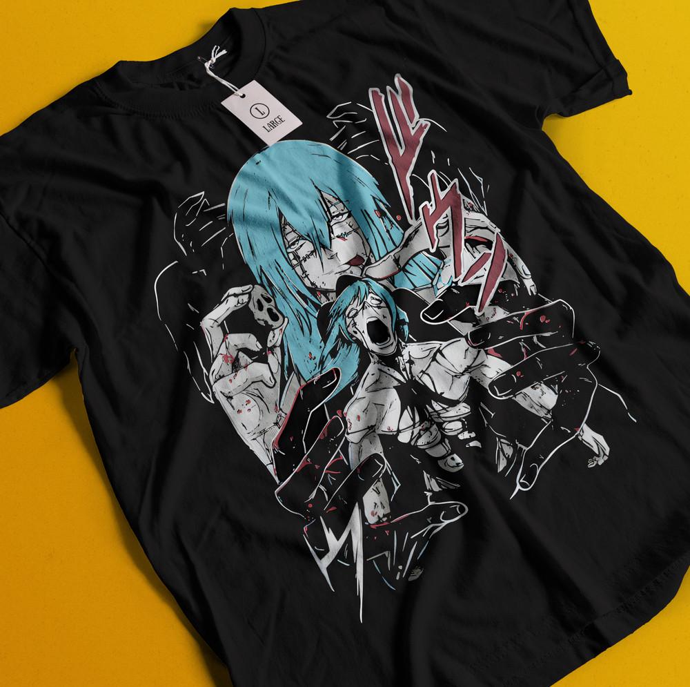 

Mahito Shirt Geto T-Shirt Gojo Satoru Tshirt Jujutsu Kaisen Tee Jogo JJK Sukuna L