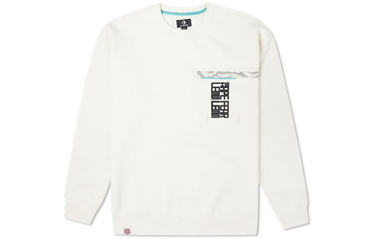 Converse New Year Water Tiger Collection Sweatshirt Men s Milk White 10024156-A01 S