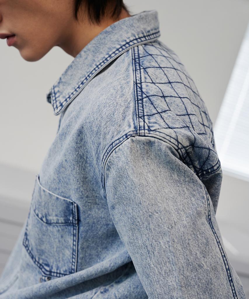 DEMADEN Napalaka Denim Shirt Ice