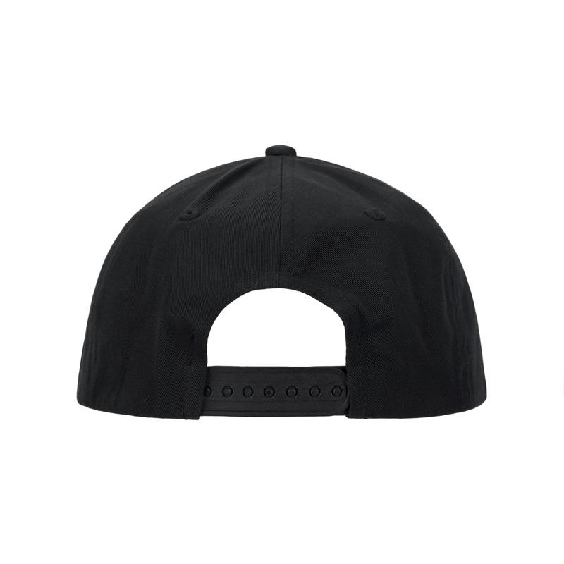 Calvin Klein Letter embroidery, organic cotton, peaked cap, same style for men and women, couple style, black K50K510061BDS