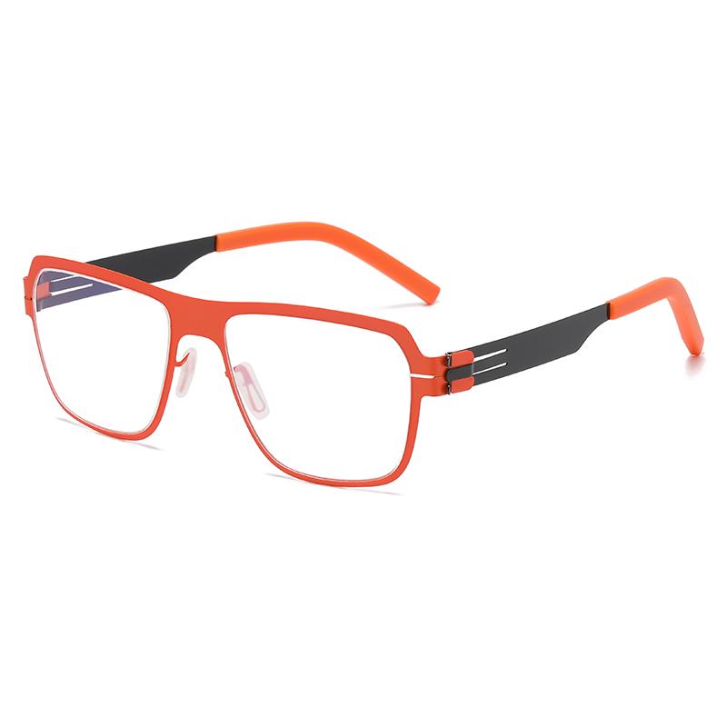 Germany Designer Glasses Frames Men Super Thin Medical Aviation Stainless Steel Retro Eyeglasses Women Reading Spectacle Frame
