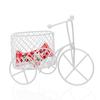 Craftsmanship Iron Art Place Flowers Small Container Bare Car Desktop Ornaments Jewelry Stand Candy Rack Tricycle Model