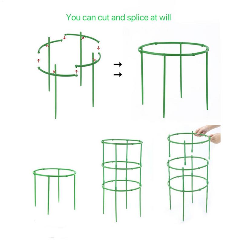 Plant Support Sticks Durable Plant Clips Garden Stakes Sturdy Eco-Friendly Plant Supports & Plant Stake For Family Friends