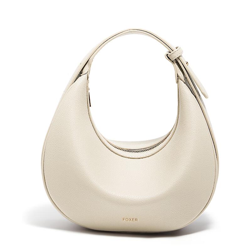 FOXER Women's Light Luxury Crescent Shoulder Bag