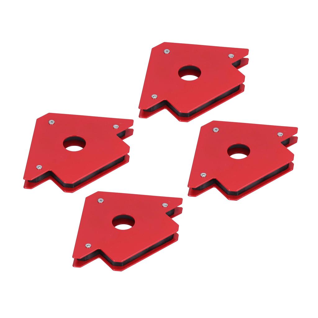 4 Stück 25lb Magnetischer Schweißpositionierer Edelstahl 45 Grad  90 Grad  135 Grad  180 Grad  Mehrwinkel