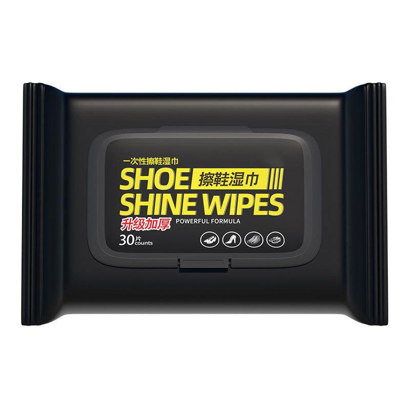 12/30/80pcs/pack Enhanced Brightening Care No-Wash White Shoe Cleaning Wipes Disposable Shoe Shine Stain Removal Wipes Sneaker Waterless Cleaner