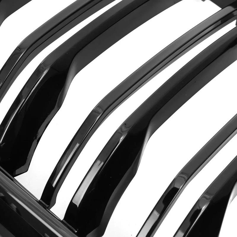 Glossy Black Car Front Kidney Replacement Grille Grill For BMW G01 G08 X3 G02 X4 2018- Front Grille Racing Grills