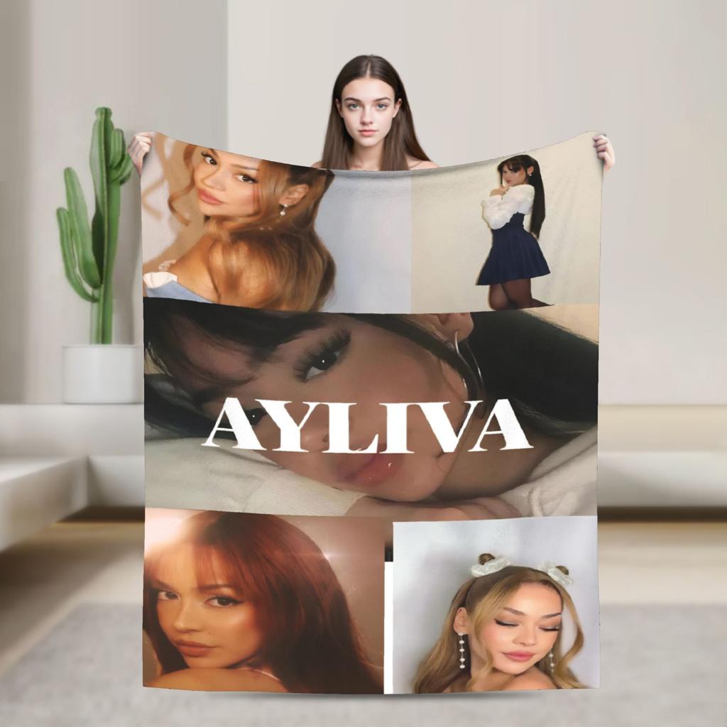 Ayliva Singer Tour 2025 Blanket Multi-size Super Soft Cozy  Throw Blankets for Couch Sofa and Bed