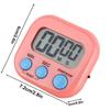 Kitchen Timer Small Digital Timer Magnetic Cooking Digital LED Display Countdown Timer Portable Cooking Classroom Timer