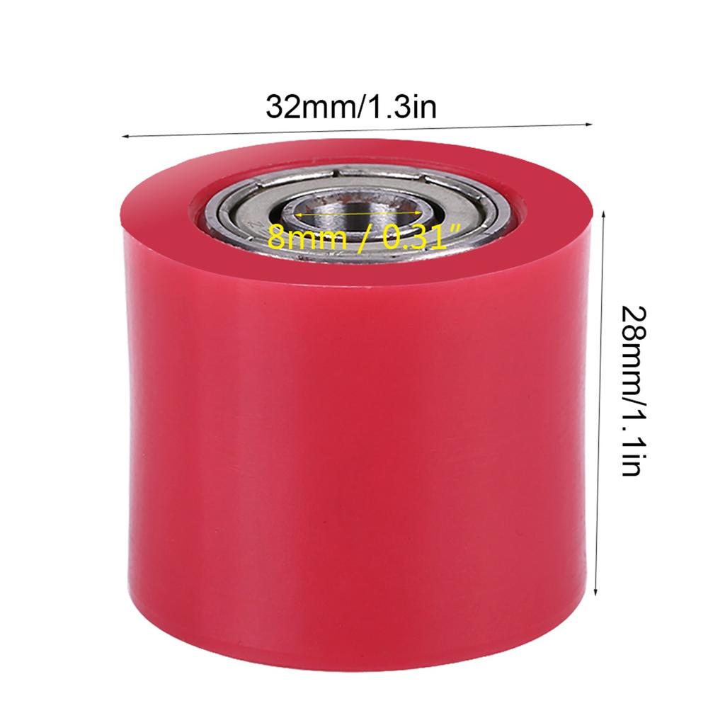 8mm Universal Chain Roller Tensioner Pulley Wheel Guide for Motorcycle Dirt Bike Enduro