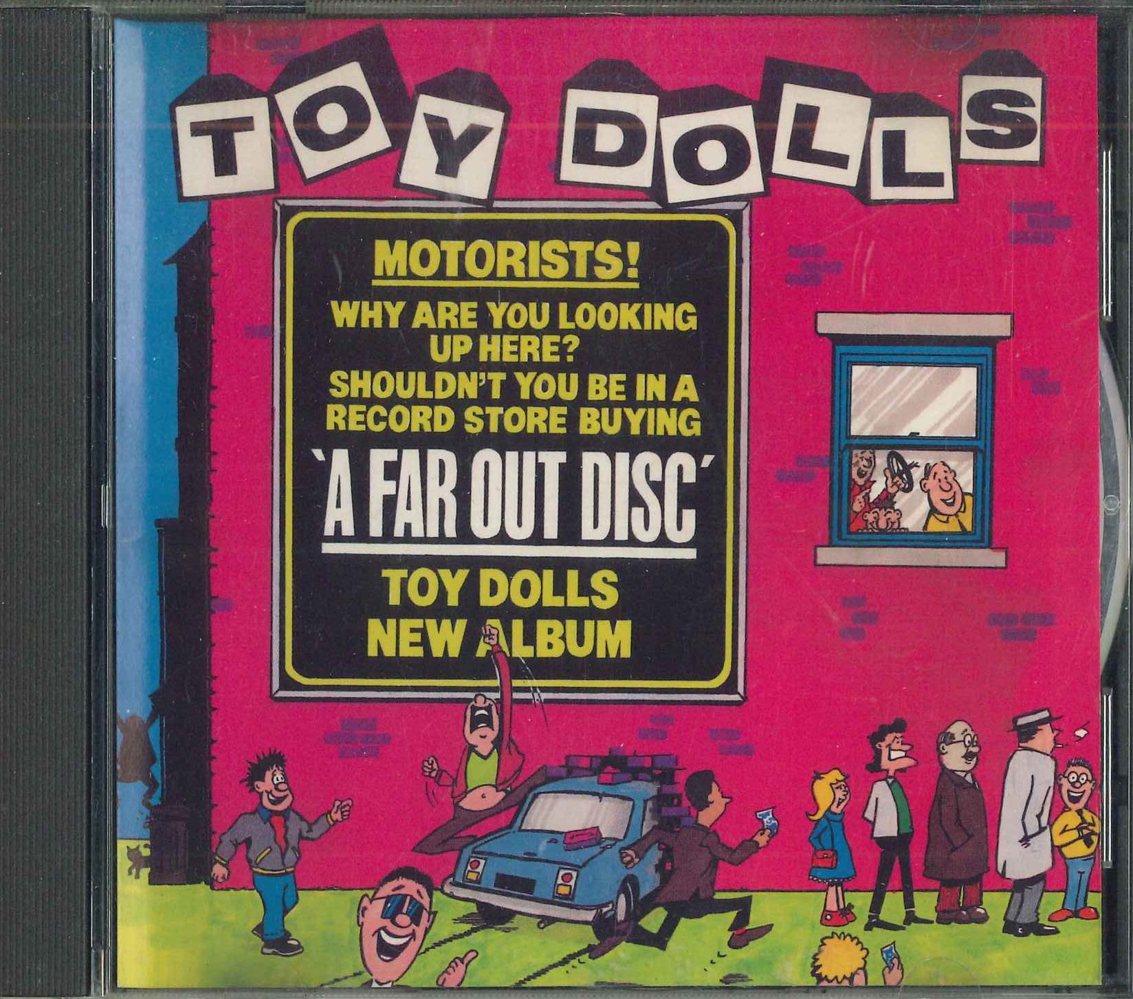 

CD TOY DOLLS - A Far Out Disc VOCD2 VOLUME RECORDS 1985 Japan Rock Used