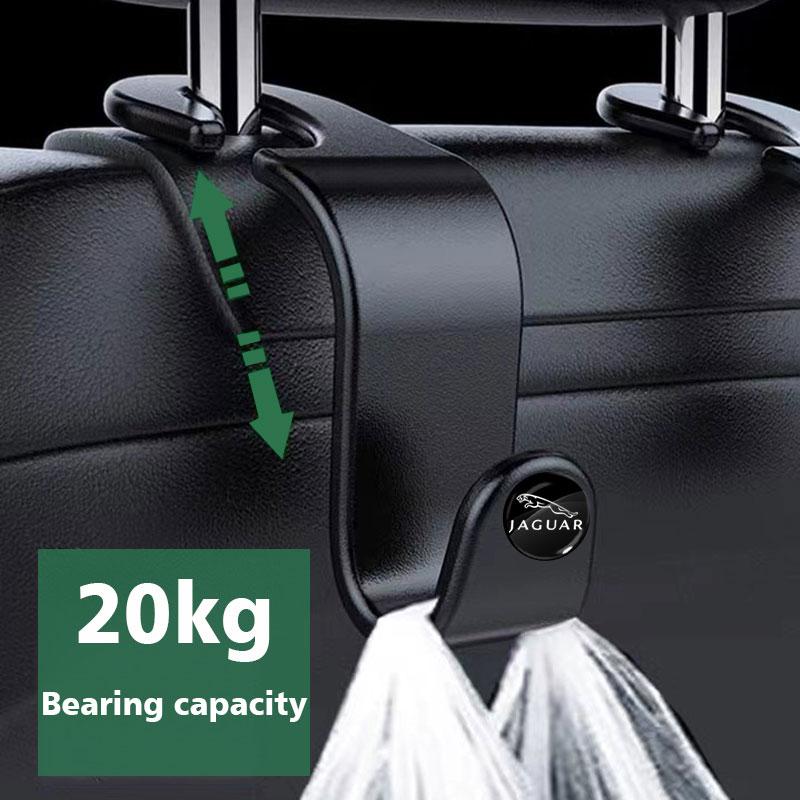 Universal Car Seat Hook Multifunctional Storage Hanger For Jaguar-XE XF XJ XS B99 X-TYPE F-PACE I-PACE E-PACE F-PACE S-TYPE C-TYPE C-X16 C- X75 E-TYPE