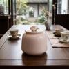 Flower-Patterned Ceramic Tea Jar Moisture Proof Tea Sealed Jar Creative Tea Packaging Box  Office