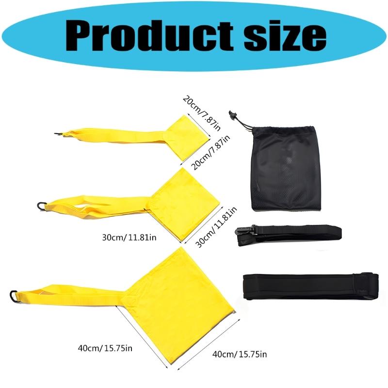 Light Weight Swim Training Belt Swimming Training Resistance Gear With Wear Resistant Designs For Almost Skill Level