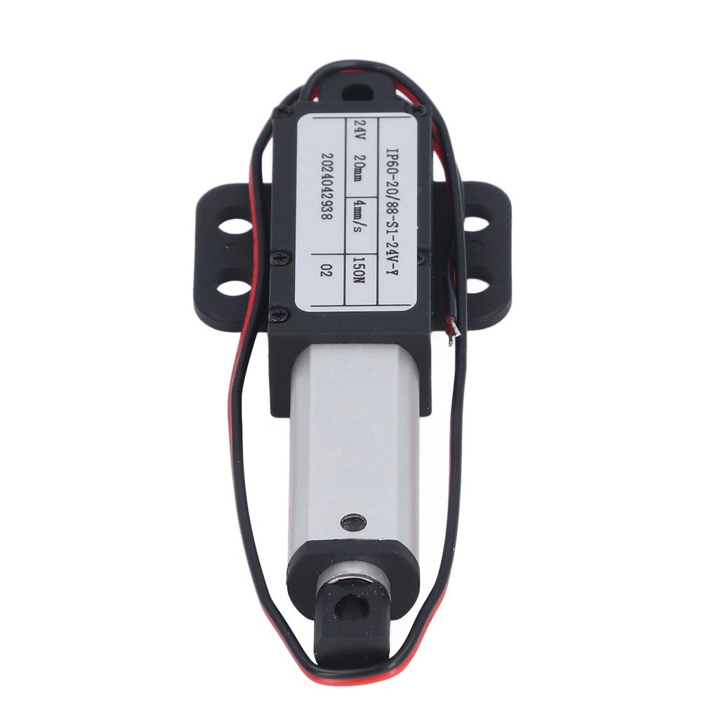 Electric Micro Linear Actuator 20mm Stroke 4mms Speed 150N Thrust Auto Retractable Mini Linear