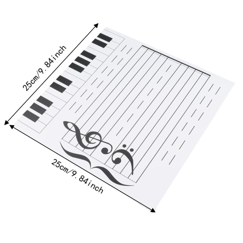 Whiteboard für Musiknoten Magnetisches Notenlese-Board Musik-Lehrtafel Für Klavierlehrer