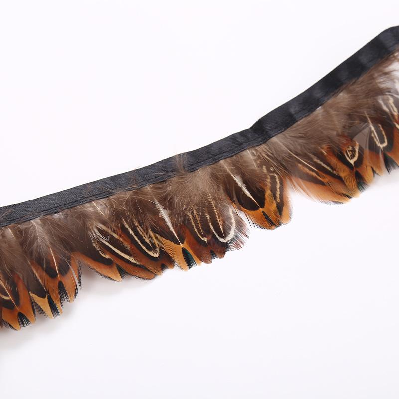 All Kinds Of Feather Cloth Strips Diy Handmade Feather Jewelry Accessories Handicrafts Decorative Clothing Accessories