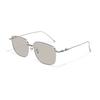 Gentle Monster Academya Übergroße Unregelmäßige Sonnenbrille Unisex Sonnenbrille Silber ACADEMYA-02(BR)