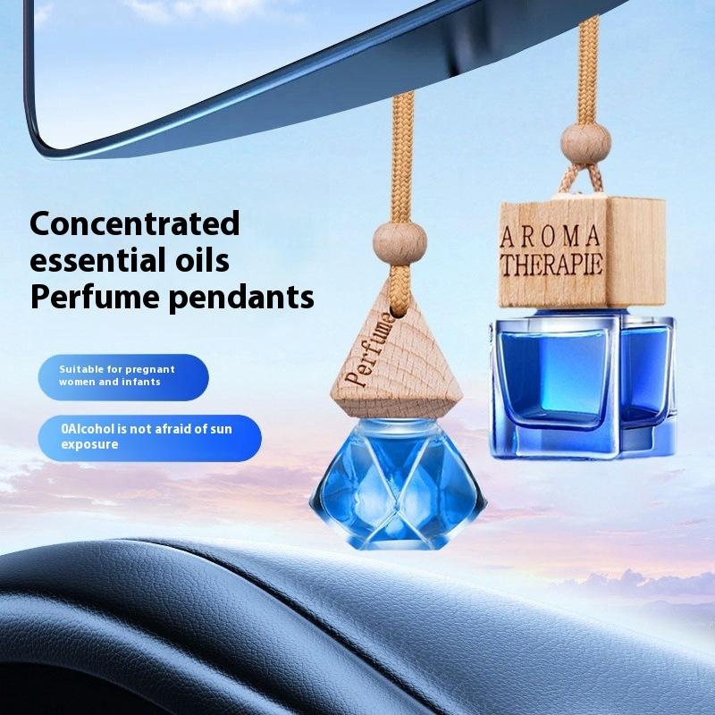 1 Piece Rearview Mirror Pendant For Mercedes 10Ml Car Fragrance Pendant Perfume Oil Diffuser Air Freshener