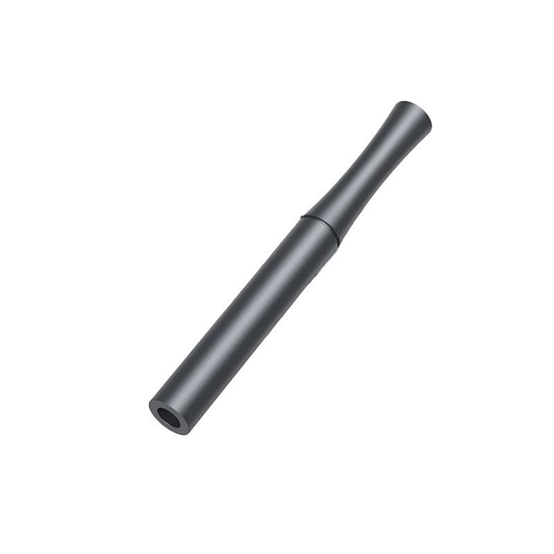 

Ароматерапевтический ингалятор для эфирных масел Ингалятор для отказа от курения Стильный ингалятор из нержавеющей стали Персональный диффузор-ингалятор для эфирных масел чёрный