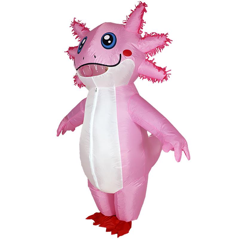 Adorable Salamander Inflatable Costume - Perfect for Parties and Stage Shows
