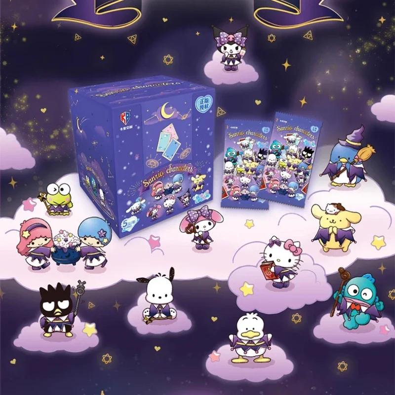 Wenchuang Sanrio Character Cards Cinnamoroll Kuromi Set, Anime Pack, Official Kids Gift Officially Licensed