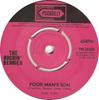 7inch Record ROCKIN BERRIES  Poor Mans Son 7N35236 PICCADILLY 1965 UK Rock Used