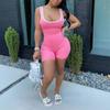 2025 Women's European & American Style Summer Jumpsuit Yoga & Homewear Short One-Piece