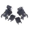 For Gopro Hero13 12 Accessories Quick Release Buckle L Base Mount Fix Long Anti-Drop Plug For Osmo Action 5Pro Insta360 X5