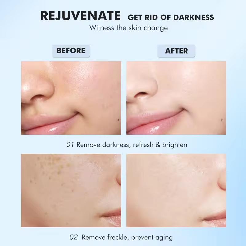 LED Skincare Rejuvenation Device: Red & Blue Light Therapy for Home Use