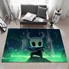 H Hollow K Knight Anime Floor Mat Eco Flannel Doormat Non Slip Odorless Indoor Floor Rug Soft Short Plush Home Mat