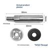 Angle Grinder Extension Shaft 80mm High Performance Extension Rod Set Universal Fit Polishing Machine Adapter for Professional Repair