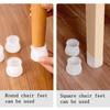 1pc Universal Silicone Chair Leg Protectors Chair Floor Silicon Noise-Reducing Protectors Leg Cap Anti-Slip Protection Cover
