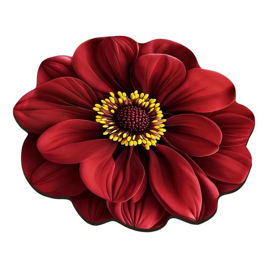 Mata do suszenia naczyń Realistyczne wzory kwiatowe Ziemia okrzemkowa Szybkoschnąca mata Absorbująca Mata termoizolacyjna na blat kuchenny Stół jadalny