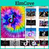 Multi-colored Tiktok Printed Towel Ideal For Bathing Bathrobe And Beach Use