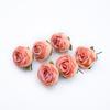 50/100pcs Artificial Flower Silk Rose Wedding Outdoor Garden Home Decor Accessories Diy Gift Candy Box Brooch Christmas Wreath