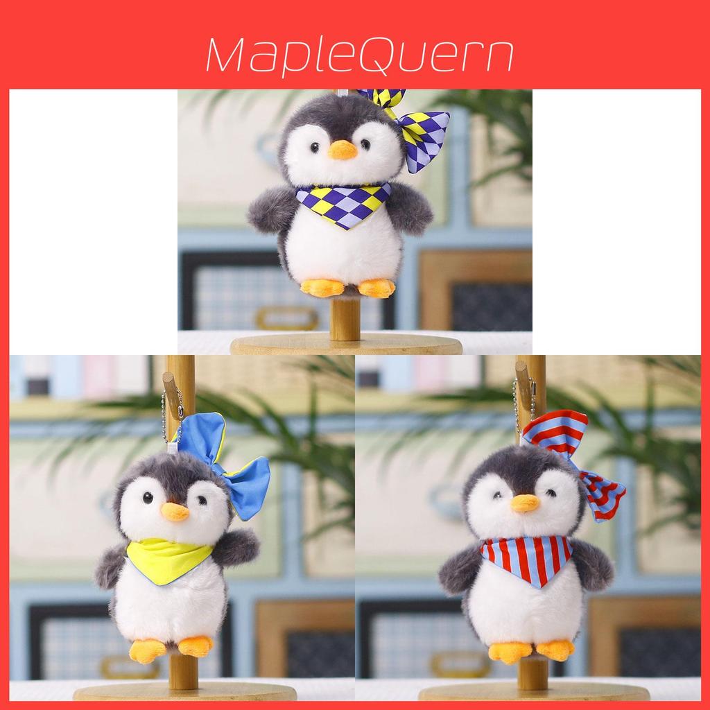Plush Penguin Keychain With Bow Tie For Kids Gift And Collectible Decor