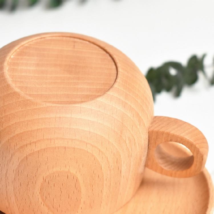 Holzmilchbecher Küchenwasserbecher Outdoor-Teereisebecher Perfekte Geschenke für Freunde