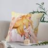 The Helpful F-Fox S-Senko-san Cushion Cover Car Throw Pillow Case For Sofa Car Christmas Gift 40x40cm 45x45cm