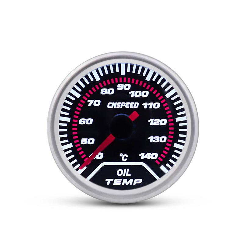 2"(52mm) Smoke Lens Car Pointer 270 Degree Oil Temp Gauge /oil Temperature Meter/car Meter YC101229