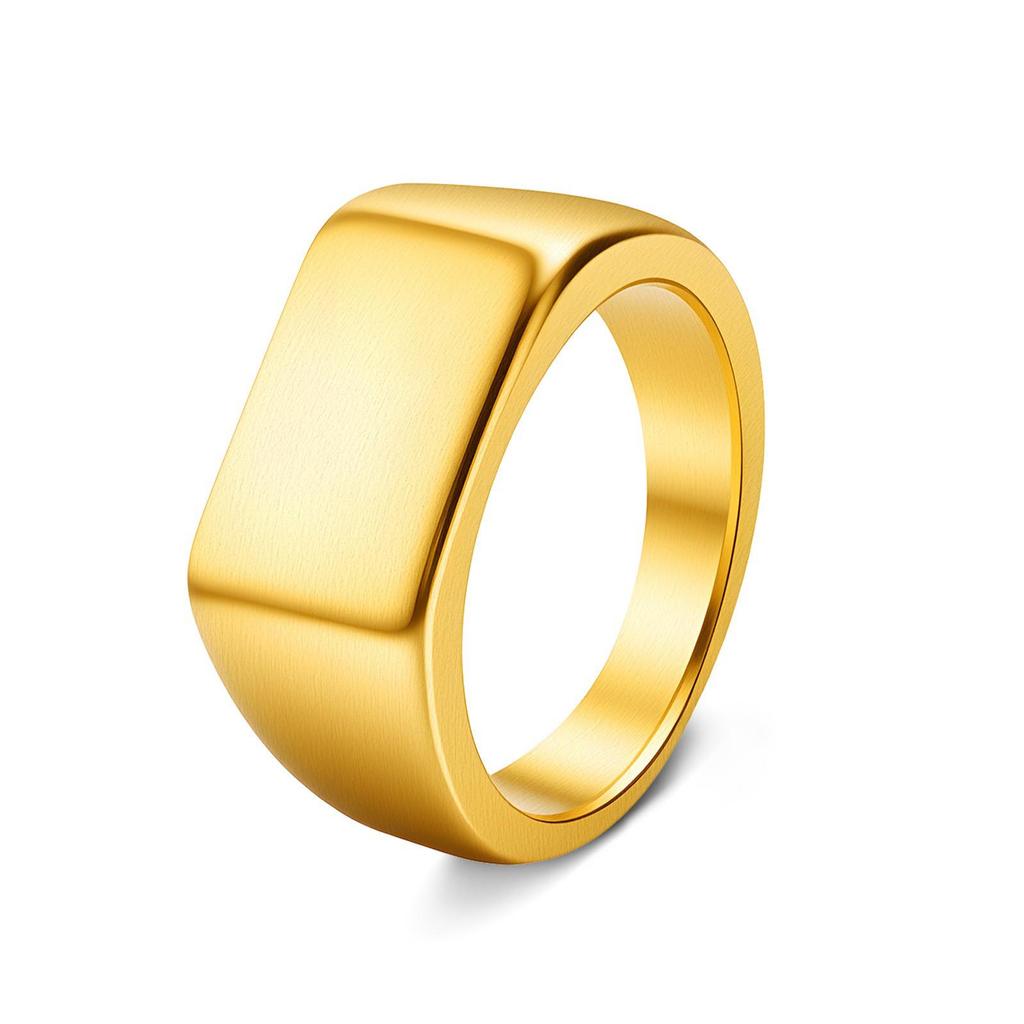 Versatile Fashionable Stainless Steel Men's Ring