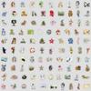 100 Animal Graffiti Stickers In Nordic Style Storybooks Children's Stickers Suitcase Waterproof Decorative Stickers